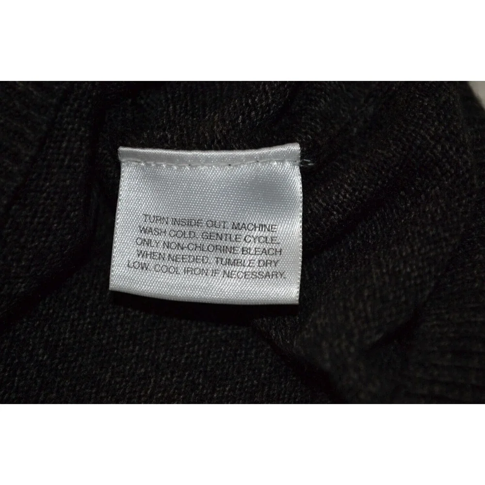 Vintage 90s Dockers Sweater Mens XXL Brown Cream Y2k Skater‎ Grunge Acrylic - Picture 4 of 7